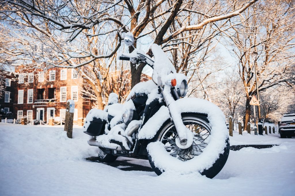 shipping your motorcycle before it snows